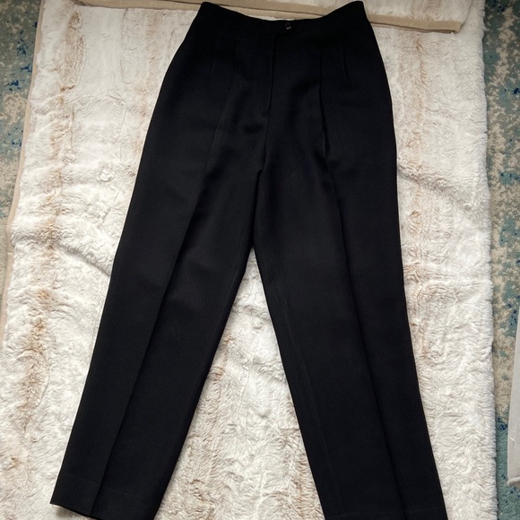 Kasper Black Double Breasted Tuxedo Blazer And Pants 6P - Picture 4 of 7